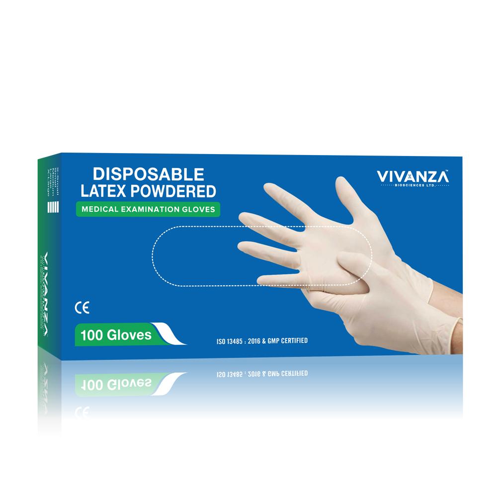 Latex Examination Glove Powdered & Powder-Free